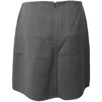 Theory Skirt Wool in Grey