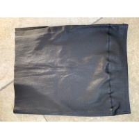 Joseph Skirt Leather in Black
