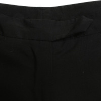 Costume National pantalons froissés en noir