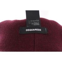 Dsquared2 Hat/Cap Cotton in Bordeaux