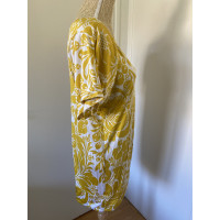 Diane Von Furstenberg Kleid aus Seide in Gelb