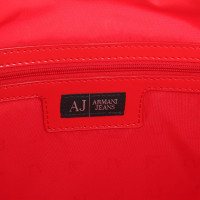 Armani Shopper in Rot