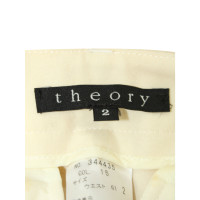 Theory Trousers Wool in White