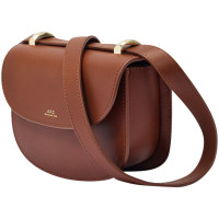 A.P.C. Shoulder bag Leather in Brown