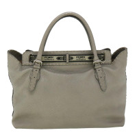Fendi Handbag Leather in Grey