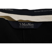 S Max Mara Trousers in Black