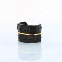 Yves Saint Laurent Bracelet en Cuir en Marron