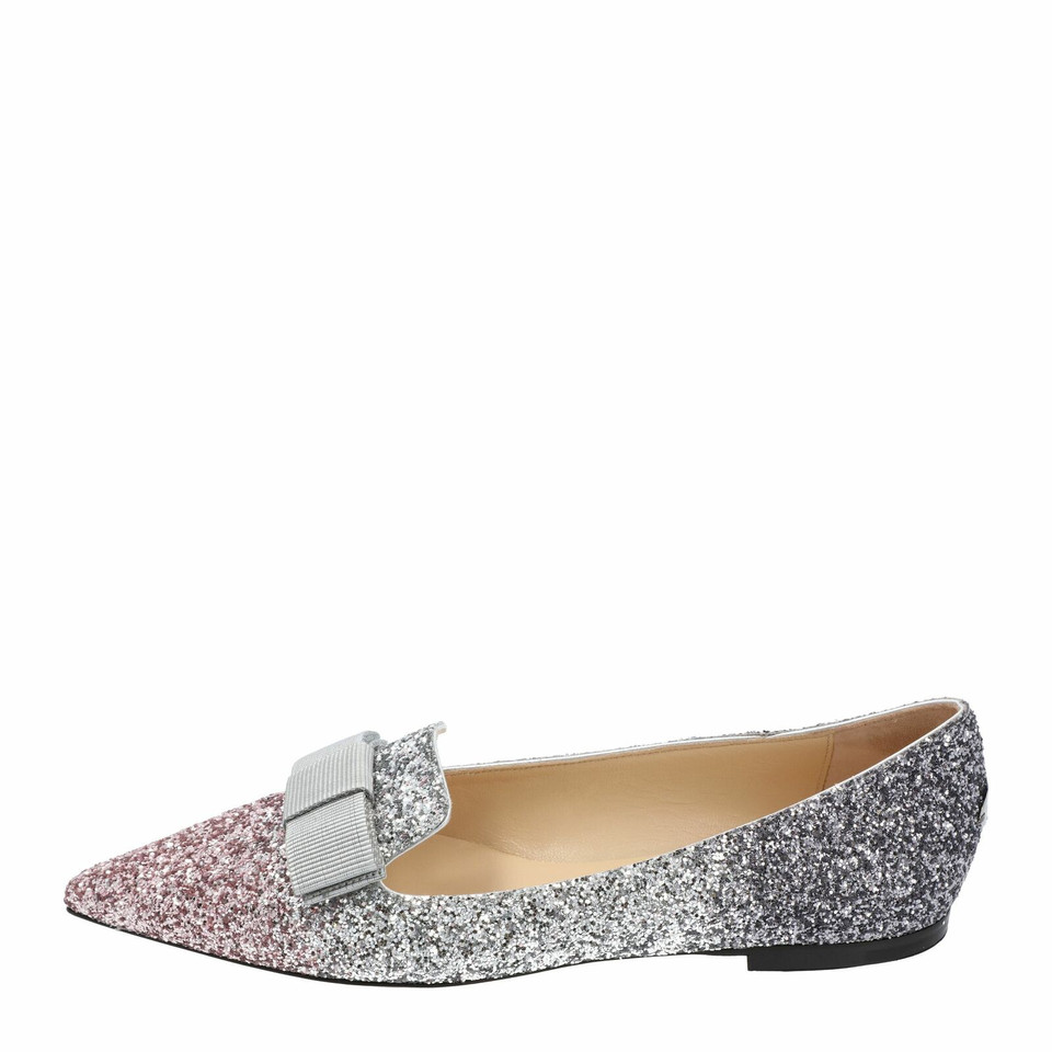 Jimmy Choo Chaussons/Ballerines en Argenté