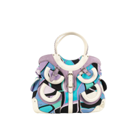 Emilio Pucci Handbag Leather in Violet