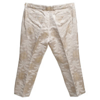 Bogner trousers with jacquard pattern