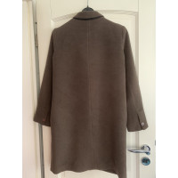 Tara Jarmon Jacket/Coat Wool in Brown