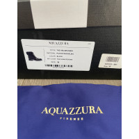 Aquazzura Stiefel aus Lackleder in Schwarz