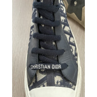 Christian Dior Walk'n'Dior Sneaker Leer in Blauw