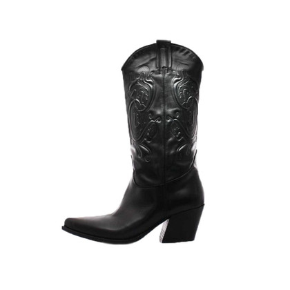 Lemaré Boots Leather in Black