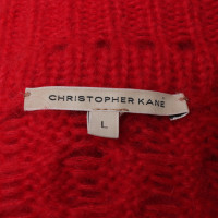 Christopher Kane Sweater with plait knit pattern