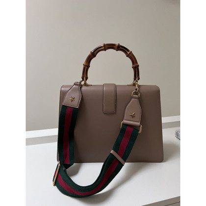 Gucci Dionysus Bamboo Handle Leather in Beige