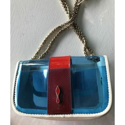 Christian Louboutin Sweet Charity Chain Bag en Turquoise
