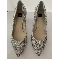Rodo Pumps/Peeptoes Leather in Silvery
