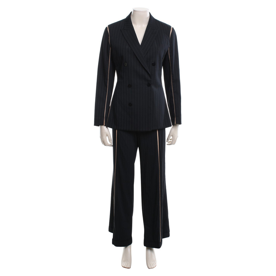 Jean Paul Gaultier Suit with pinstripes