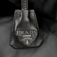 Prada Tote bag Cotton in Black