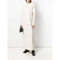 Yohji Yamamoto Dress Cotton in Cream