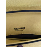 Emilio Pucci Shoulder bag Leather in Yellow