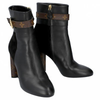 Louis Vuitton Bottes en Daim en Noir