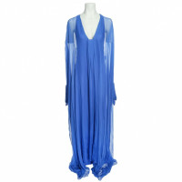 Gucci Kleid aus Seide in Blau