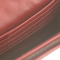 Bottega Veneta Porte-monnaie en rouge