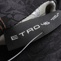 Etro Dress Wool in Black