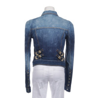 Just Cavalli Jacke/Mantel aus Baumwolle in Blau