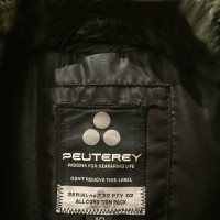 Peuterey Down parka with real fur collar