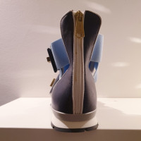 Vionnet Sneakers aus Leder in Blau