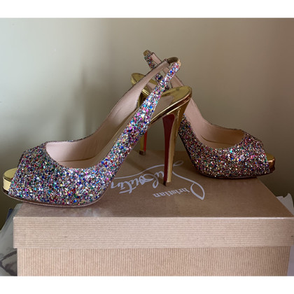 Christian Louboutin Sandales en Cuir