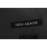 Iris Von Arnim Jacke/Mantel aus Leder in Grau