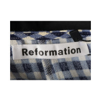 Reformation Robe en Viscose en Bleu