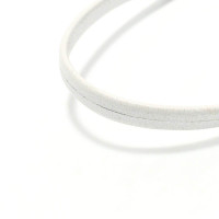 Salvatore Ferragamo Necklace Leather in White