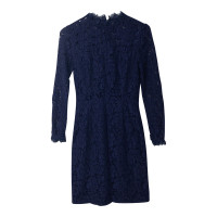 Temperley London Robe en Coton en Bleu