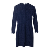 Temperley London Robe en Coton en Bleu