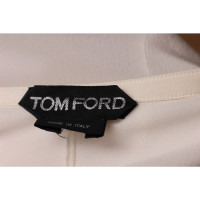 Tom Ford Oberteil aus Seide in Creme