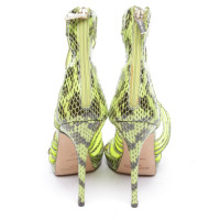 Jimmy Choo Sandali in Pelle in Verde