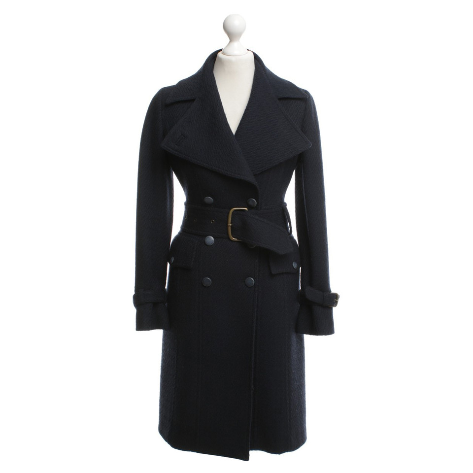 Costume National Manteau en bleu foncé