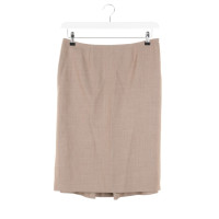 Balmain Skirt Wool in Brown