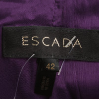 Escada Suede broek in Violet