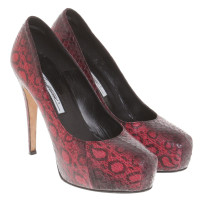 Brian Atwood pumps made of reptile leather