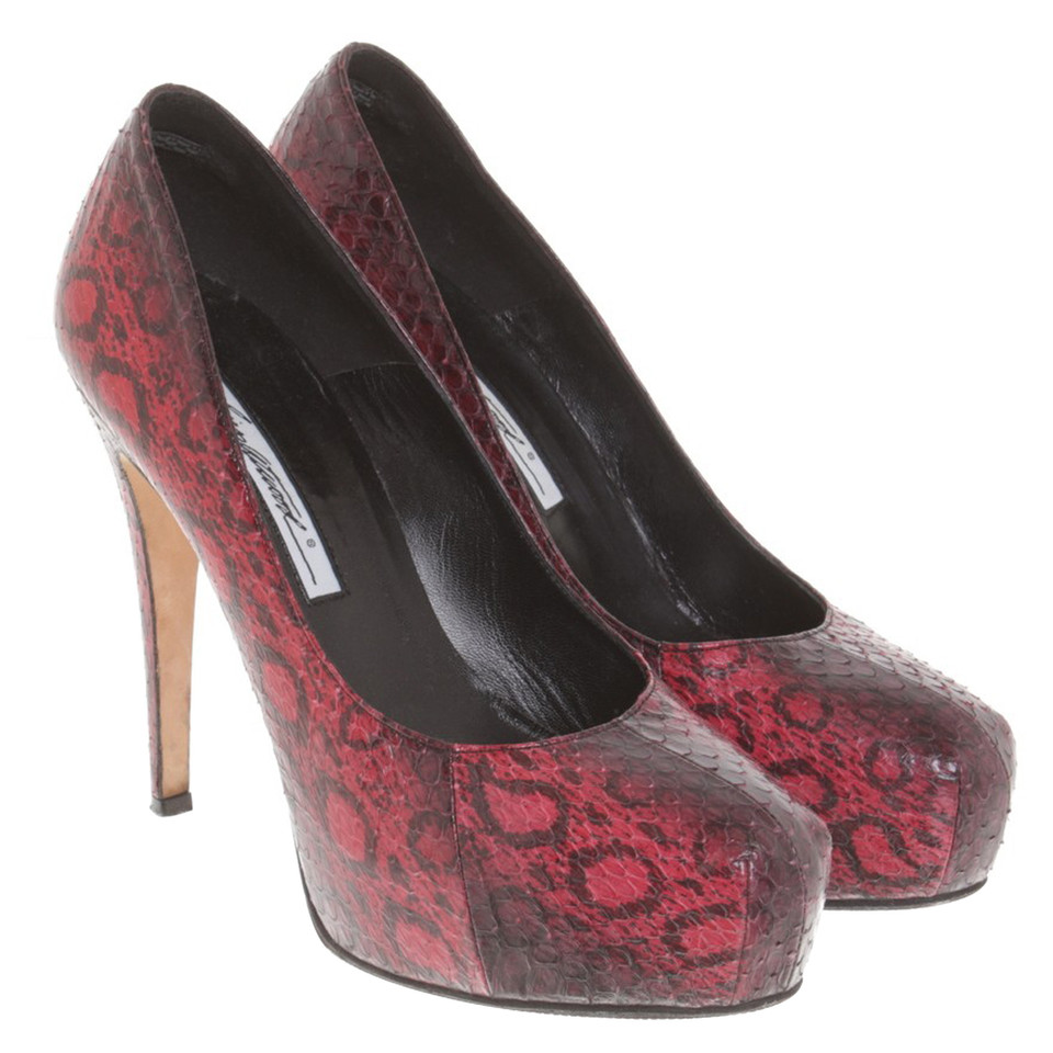 Brian Atwood Pumps aus Reptilleder