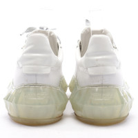 Jimmy Choo Chaussures de sport en Cuir en Blanc
