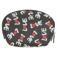 Moschino Love Bag/Purse Suede in Black