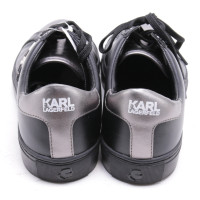 Karl Lagerfeld Trainers Leather in Black