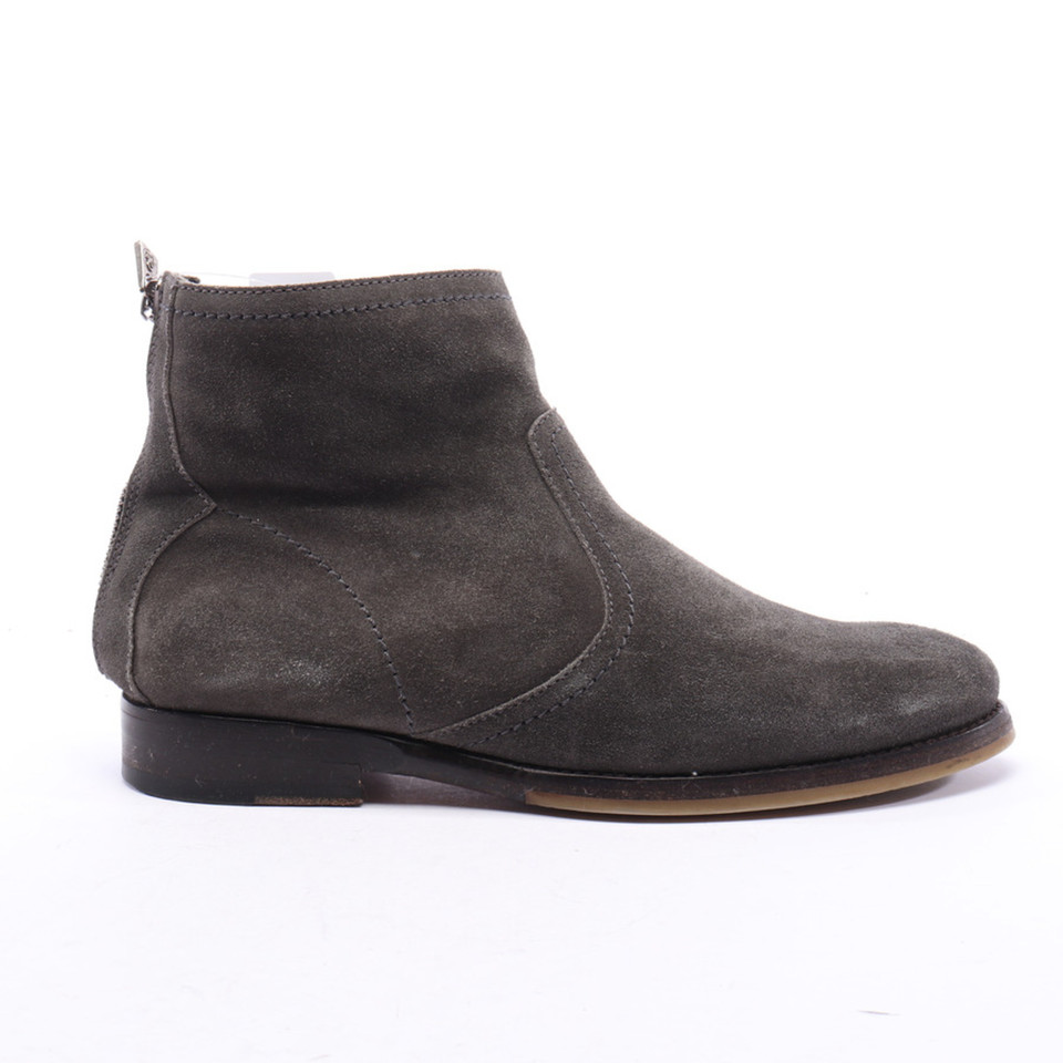 Jimmy Choo Ankle boots Leather in Grey